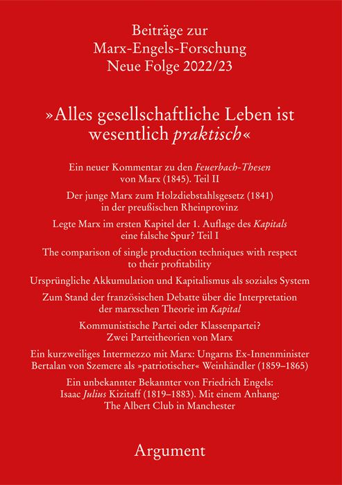Produktbild: &raquo;Alles gesellschaftliche Leben ist wesentlich praktisch&laquo;