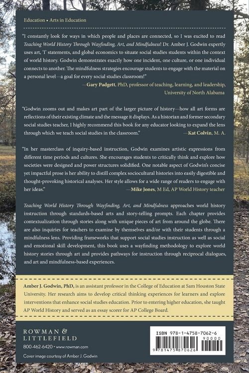 Produktbild: Teaching World History Through Wayfinding, Art, and Mindfulness