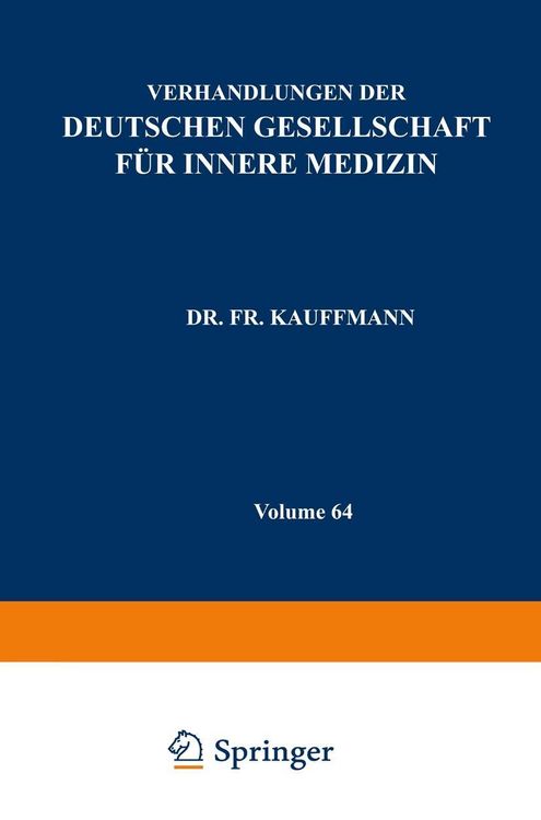 Produktbild: Verhandlungen der Deutschen Gesellschaft f&uuml;r Innere Medizin