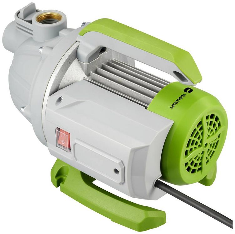 Produktbild: TOOLCRAFT Gartenpumpe 3600 l/h 30m
