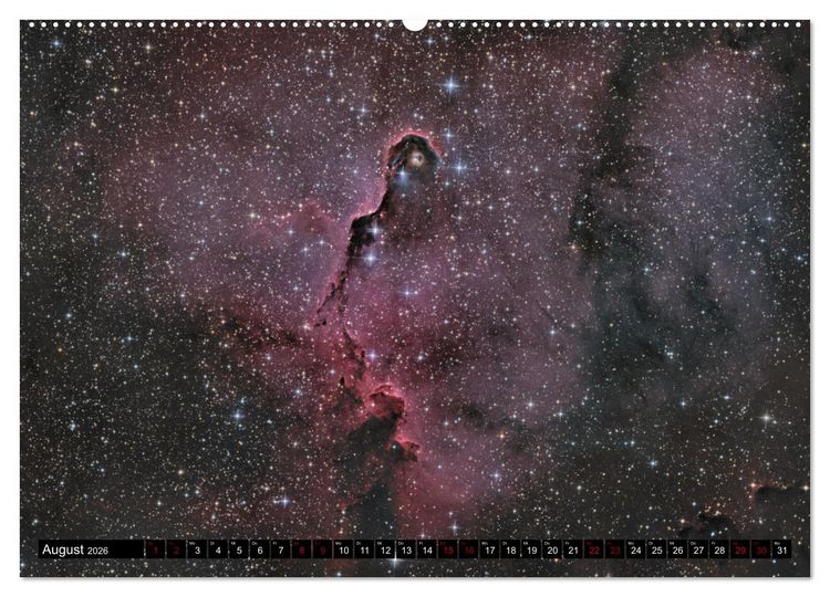 Produktbild: Ein Streifzug durch das Universum (Wandkalender 2026 DIN A2 quer), CALVENDO Monatskalender