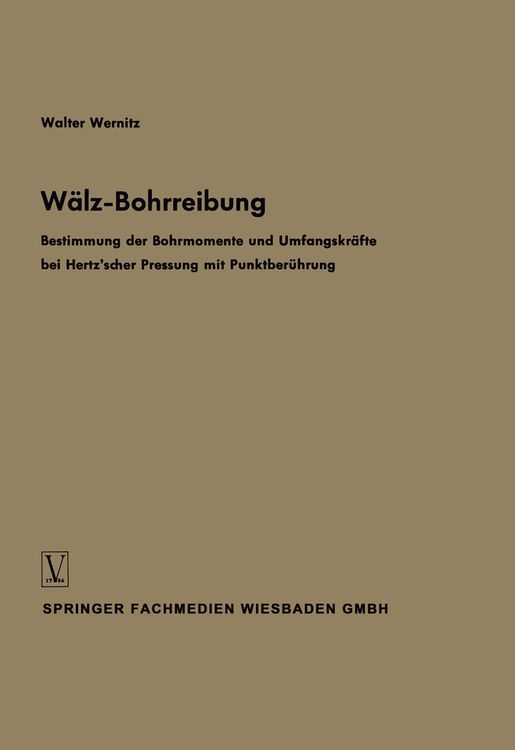 Produktbild: W&auml;lz-Bohrreibung