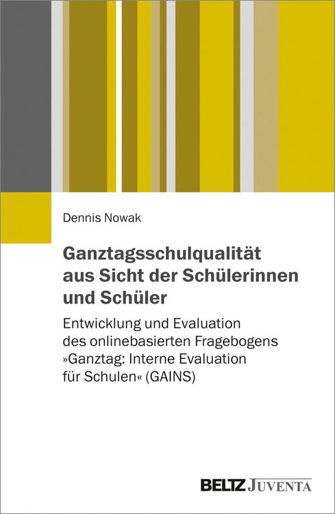 Produktbild: Ganztagsschulqualit&auml;t aus Sicht der Sch&uuml;lerinnen und Sch&uuml;ler
