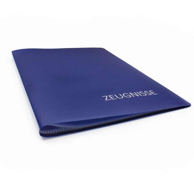 Produktbild: Zeugnismappe Basic blau