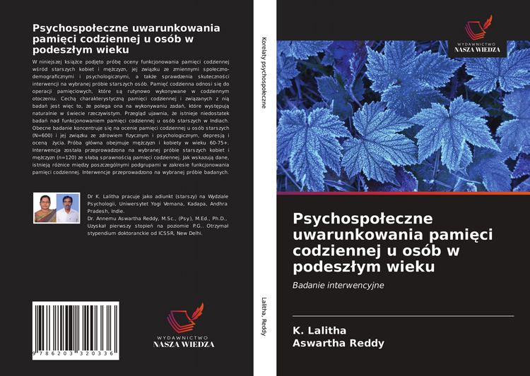 Produktbild: Psychospo&iquest;eczne uwarunkowania pami&iquest;ci codziennej u os&oacute;b w podesz&iquest;ym wieku