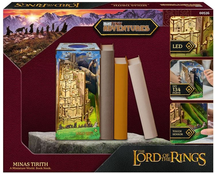 Produktbild: Book Nook DIY B&uuml;cherecke Herr der Ringe Minas Tirith