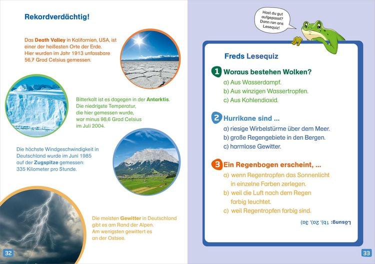 Produktbild: WAS IST WAS Erstes Lesen. Wetter