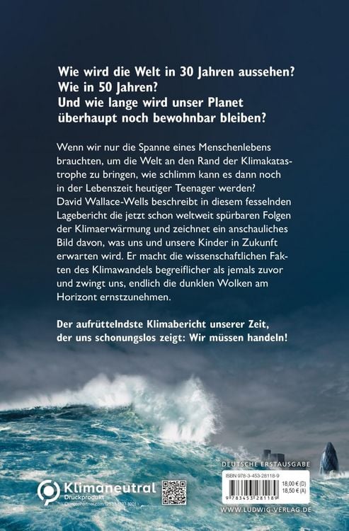 Produktbild: Die unbewohnbare Erde