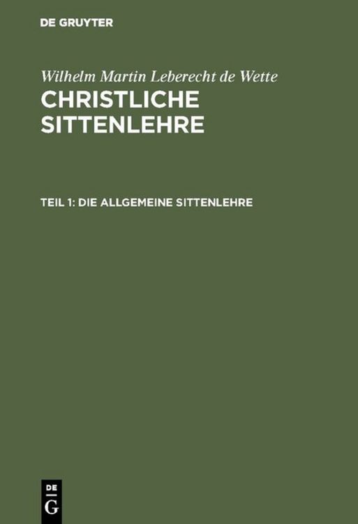 Produktbild: Die allgemeine Sittenlehre