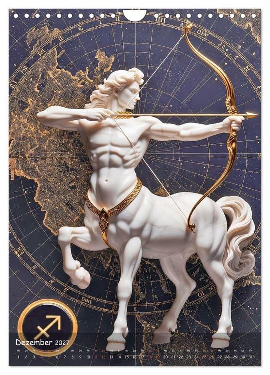 Produktbild: Zodiac Cosmos (Wandkalender 2027 DIN A4 hoch), CALVENDO Monatskalender