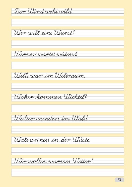 Produktbild: Schreibschrift (LA) - Das Selbstlernheft