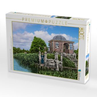 Produktbild: CALVENDO Puzzle Arendsee (Altmark) - Gustaf Nagel am Tempel des Seeufers um 1905 | 1000 Teile Lege-Gr&ouml;&szlig;e 64x48cm Foto-Puzzle f&uuml;r gl&uuml;ckliche Stunden