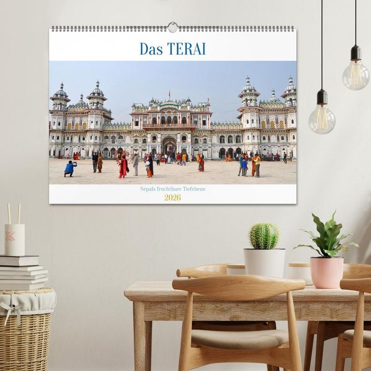 Produktbild: Das TERAI, Nepals fruchtbare Tiefebene (Wandkalender 2026 DIN A2 quer), CALVENDO Monatskalender