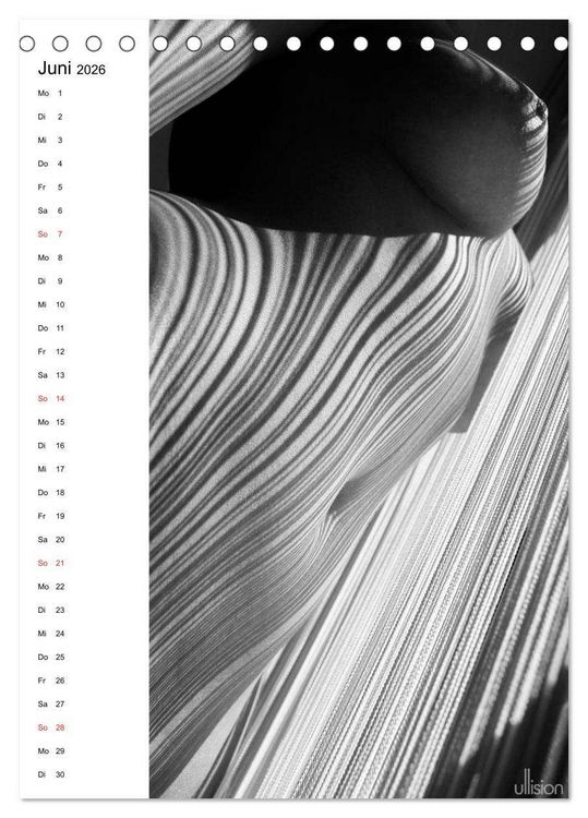 Produktbild: Akt abstrakt (Tischkalender 2026 DIN A5 hoch), CALVENDO Monatskalender