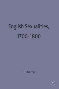 Produktbild: English Sexualities, 1700&ndash;1800