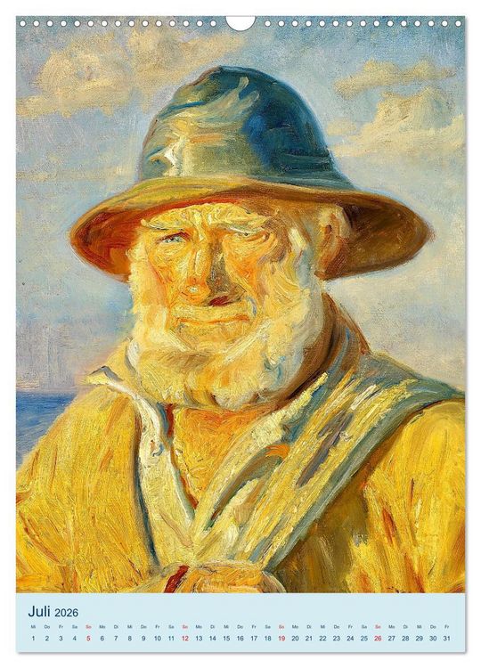 Produktbild: Die Fischer von Skagen (Wandkalender 2026 DIN A3 hoch), CALVENDO Monatskalender