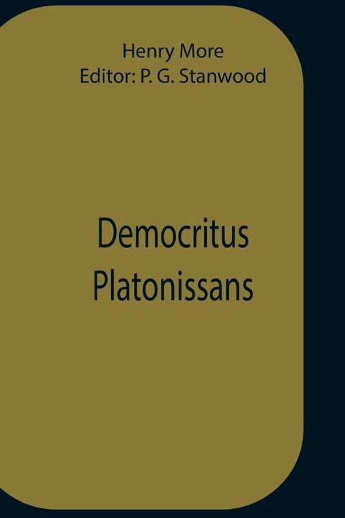 Produktbild: Democritus Platonissans