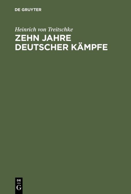 Produktbild: Zehn Jahre deutscher K&auml;mpfe