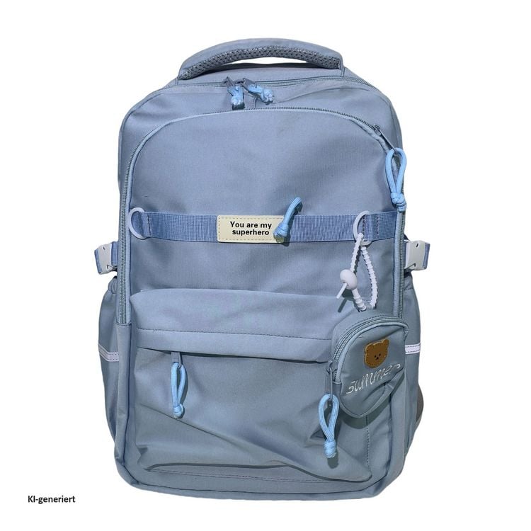 Produktbild: HTI-Living Kinder-Rucksack mit Geldb&ouml;rse Praktisch, Stylisch und Bequem