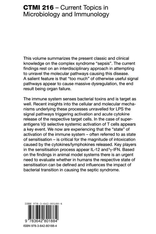Produktbild: Pathology of Septic Shock