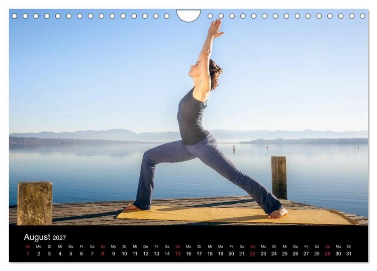 Produktbild: Yoga (Wandkalender 2027 DIN A4 quer), CALVENDO Monatskalender