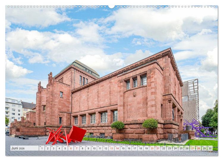 Produktbild: Mannheim Impressionen (Wandkalender 2026 DIN A2 quer), CALVENDO Monatskalender