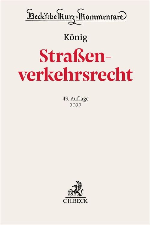 Produktbild: Stra&szlig;enverkehrsrecht