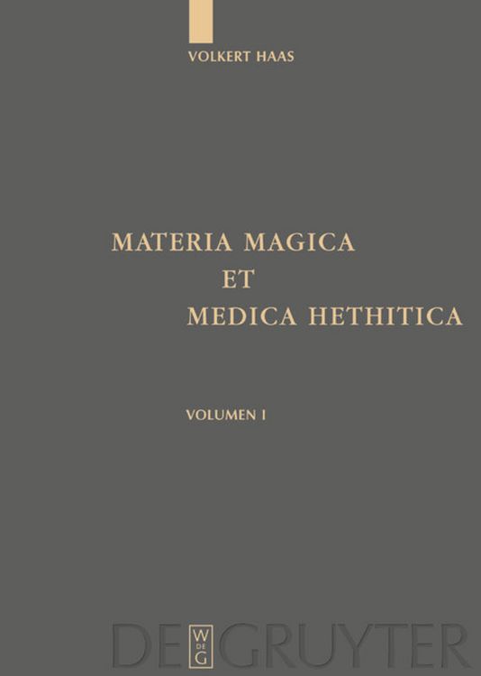 Produktbild: Materia Magica et Medica Hethitica