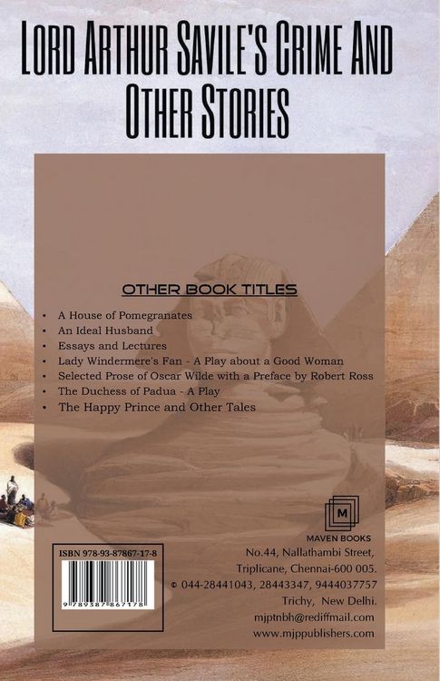 Produktbild: Lord Arthur Savile's Crime and Other Stories