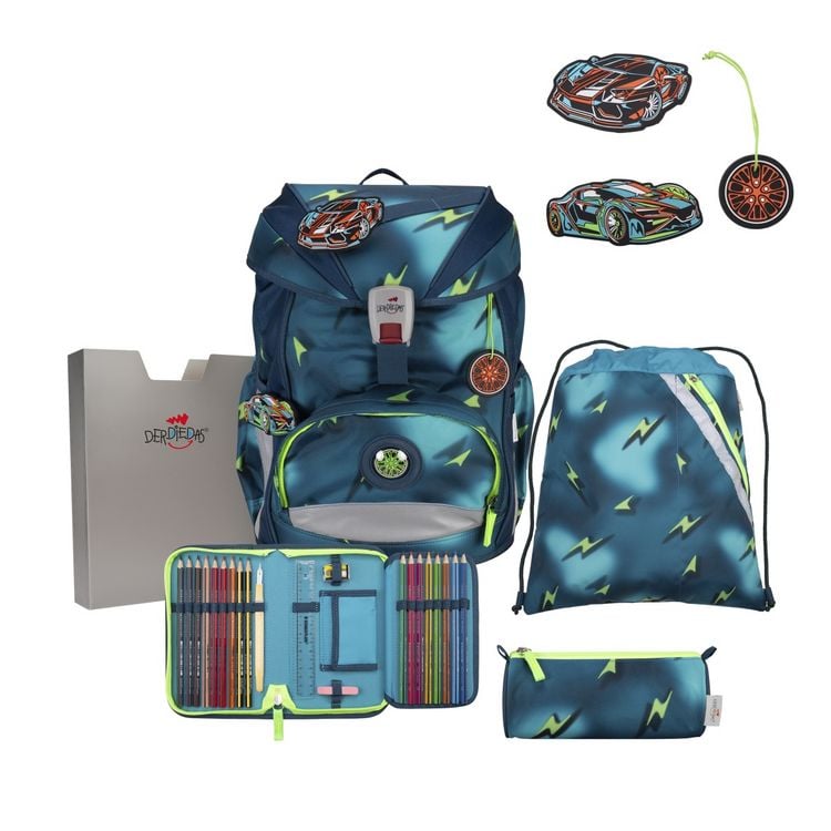Produktbild: DerDieDas Schulranzen Set ErgoFlex Light, Schulranzen Set, 5tlg, Magic Light