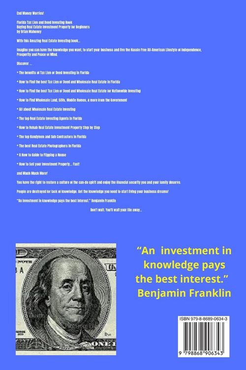 Produktbild: Florida Tax Lien and Deed Investing Book