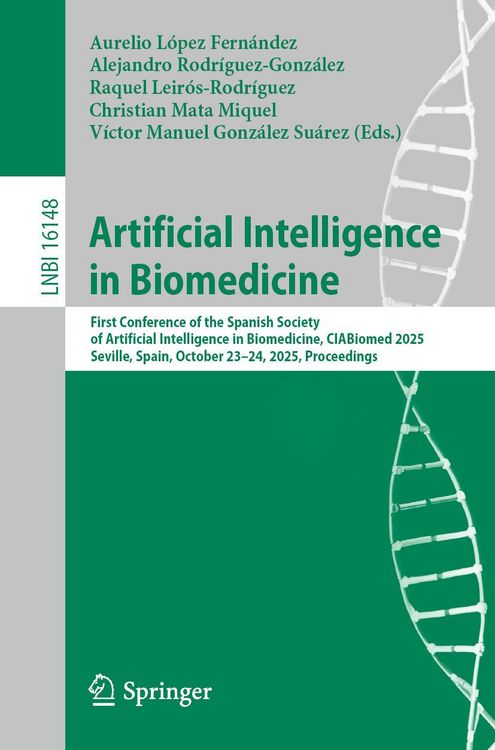 Produktbild: Artificial Intelligence in Biomedicine