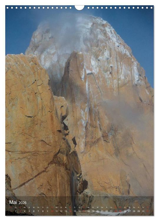 Produktbild: Majest&auml;tische Berge Cerro Fitzroy Patagonien (Wandkalender 2026 DIN A3 hoch), CALVENDO Monatskalender