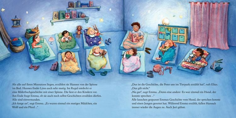 Produktbild: LESEMAUS 166: Wir KiTa-Kinder - Die &Uuml;bernachtungs-Party
