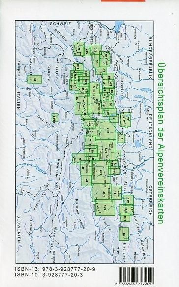 Produktbild: DAV Alpenvereinskarte 04/2 Wetterstein Mieminger Gebirge Mitte 1 : 25 000 Wegmarkierungen