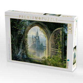 Produktbild: CALVENDO Puzzle Ein Motiv aus dem Kalender "T&uuml;ren, die Geschichten erz&auml;hlen" | 1000 Teile Lege-Gr&ouml;&szlig;e 64x48cm Foto-Puzzle f&uuml;r gl&uuml;ckliche Stunden