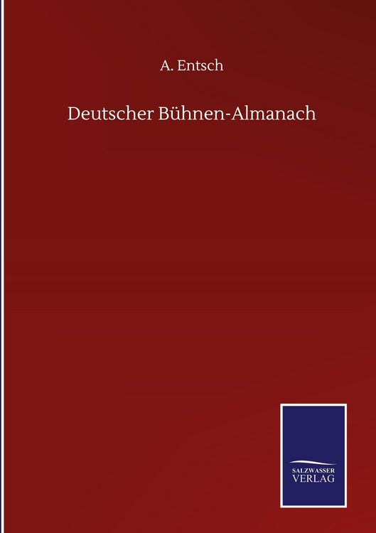 Produktbild: Deutscher B&uuml;hnen-Almanach