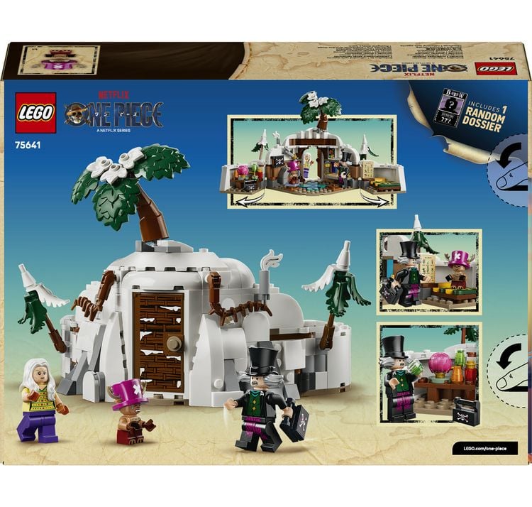 Produktbild: LEGO ONE PIECE 75641 Doc Baders Versteck, Spielzeug ab 9 Jahren