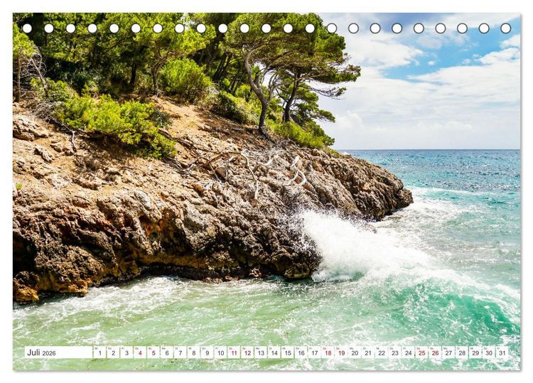 Produktbild: Mallorca Meine Liebe (Tischkalender 2026 DIN A5 quer), CALVENDO Monatskalender