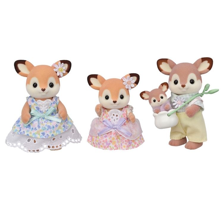 Produktbild: Sylvanian Families 5799 - Deer Family, Reh Familie, Spielset