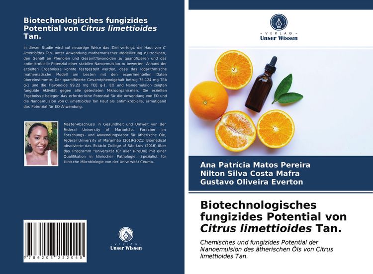 Produktbild: Biotechnologisches fungizides Potential von Citrus limettioides Tan.