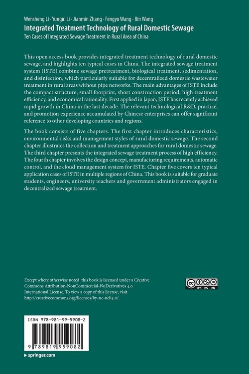 Produktbild: Integrated Treatment Technology of Rural Domestic Sewage