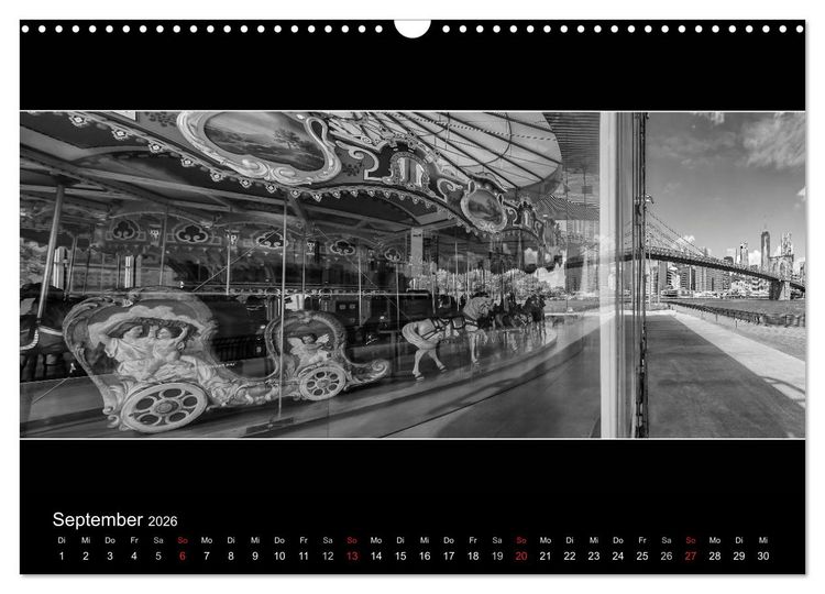 Produktbild: NEW YORK CITY H&ouml;hepunkte im Panoramaformat (Wandkalender 2026 DIN A3 quer), CALVENDO Monatskalender