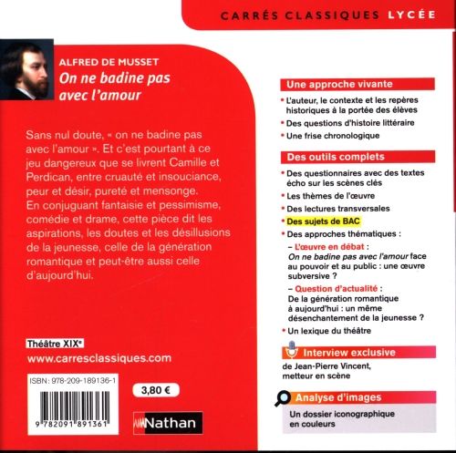 Produktbild: On ne badine pas avec l'amour