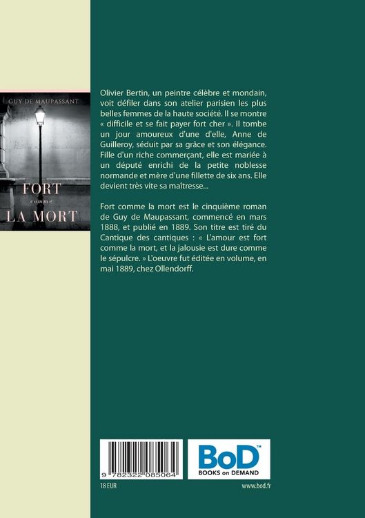 Produktbild: Fort comme la mort