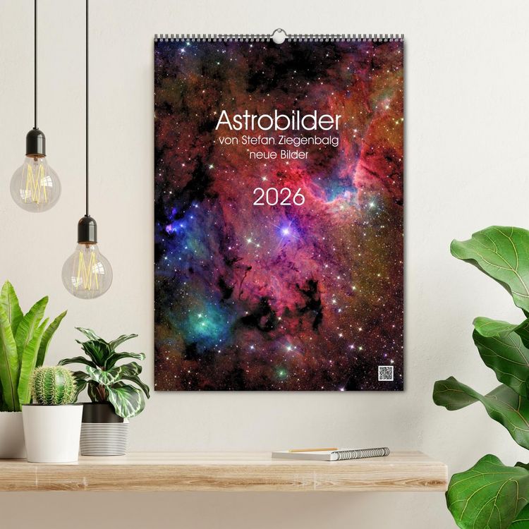 Produktbild: Astrobilder von Stefan Ziegenbalg (Wandkalender 2026 DIN A2 hoch), CALVENDO Monatskalender
