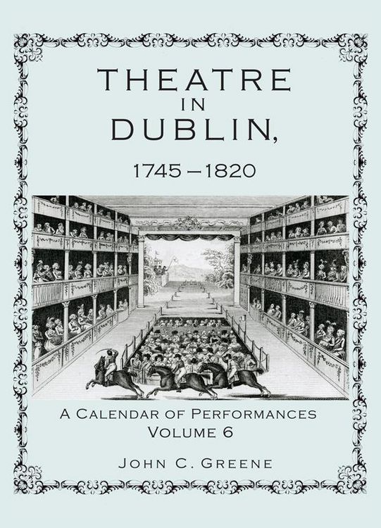 Produktbild: Theatre in Dublin, 1745-1820