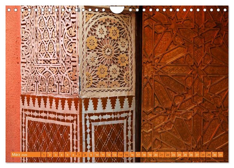 Produktbild: Marokkos Farben (Wandkalender 2026 DIN A4 quer), CALVENDO Monatskalender