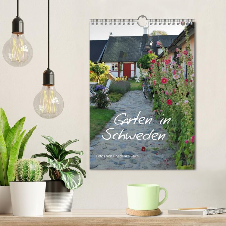 Produktbild: G&auml;rten in Schweden (Wandkalender 2026 DIN A4 hoch), CALVENDO Monatskalender