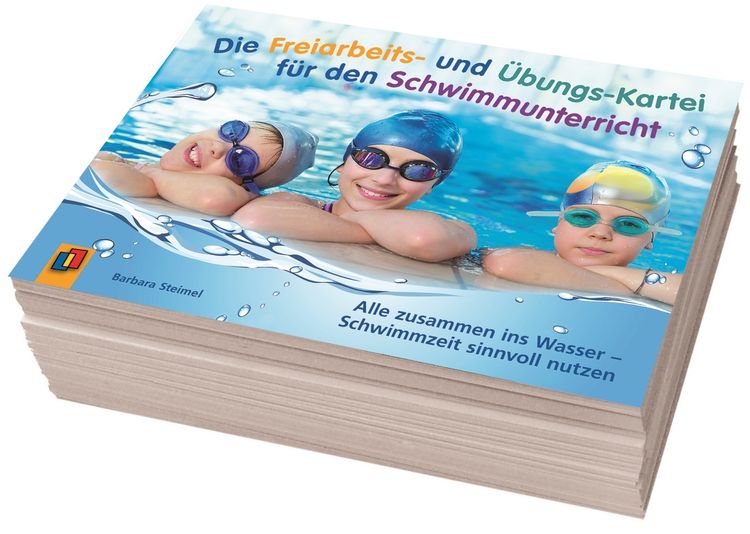 Produktbild: Die Freiarbeits- und &Uuml;bungs-Kartei f&uuml;r den Schwimmunterricht
